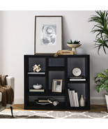 Bookcase, Freestanding Display Storage Cabinet with 7 Cube Storage Space... - £154.75 GBP