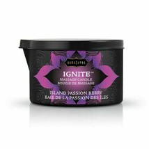 Kamasutra Massage Candle Ignite, Island Passion Berry , 6 Oz. Sexual aro... - £16.44 GBP