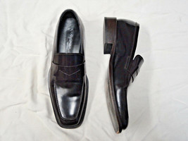 Via Spiga very dark brown loafer style shoe   Size 9   leather sole - £47.95 GBP