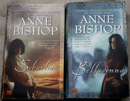 Lot 2 Anne Bishop pb YA fantasy SEBASTIAN~BELLADONA (Ephemera 1-2) romance magic - £9.29 GBP