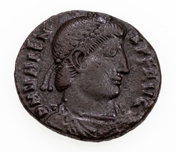 367-370 AD Roman AE3 Coin XF Valens, 17.9mm 2.95g, Ric 26b Var - $48.53