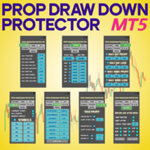 Prop Draw Down Protector Expert Advisor in MetaTrader 5 - Download [TFlab] - $5.00