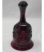 Vintage AVON 1876 CAPE COD RUBY Collection 6.75&quot; Hostess Bell By Wheaton... - $7.89