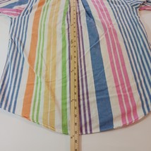Nautica Men's Multicolor Stripes Cotton Button-Down Collar Shirt Short Sleeve M image 11