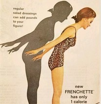 1966 Frenchette Imitation French Salad Dressing Advertisement Condiments... - €17,05 EUR
