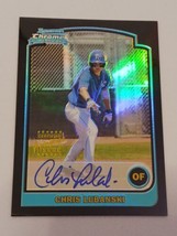 Chris Lubanski Kansas City Royals 2003 Bowman Chrome Certified Autograph Card - £3.71 GBP