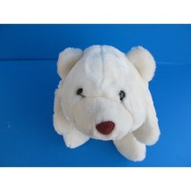 Vintage GUND Snuffles White Polar Bear Plush Stuffed Animal 11&quot; Made Korea 1980 - $23.38