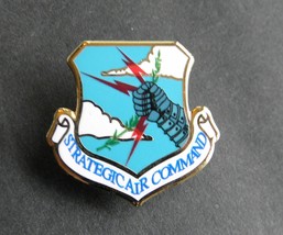 Strategic Air Command USAF SAC Air Force Small Lapel Pin 7/8 inches - £4.48 GBP