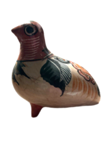 Vintage Tonala Mexican Folk Art Pottery Bird - £10.95 GBP