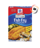 4x Boxes McCormick GoldenDipt Fish Fry Seafood Fry Mix | 10oz | No MSG - $47.62 CAD