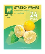 Lemon Covers, Stretch &amp; Wraps for Lemon Halves and Wedges, Bag of 24 - £5.22 GBP