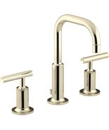 Kohler 14406-4-AF Purist Bathroom Sink Faucet - Vibrant French Gold - £387.09 GBP