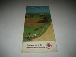 Vintage Texaco Illinois Road Map 1965 - £8.53 GBP