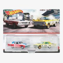 1963 Plymouth Belvedere 426 Wedge White and Red with Blue Top and 1965 C... - $17.95