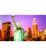 Jigsaw Puzzle STATUE OF LIBERTY AND NYC 300 Pcs 18.25&quot; x 11&quot; Puzzlebug -... - $3.92 CAD