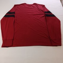 '47 Alabama Football Men Red & Black Cotton Blend Long Sleeve Graphic T-Shirt  L image 2