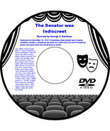 The Senator was Indiscreet 1947 DVD Movie William Powell Ella Raines Pet... - $3.99