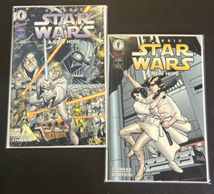 Classic Star Wars A New Hope 1-2 Complete Set Dark Horse Comics 1994 - Boarded - £19.42 GBP