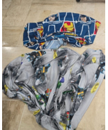 Set of 2 FULL Fitted Bottom Sheets Assorted Avengers LEGO Batman Kids Room - $27.39 CAD