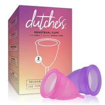 DUTCHESS Menstrual Cup - Soft, Medical-Grade Silicone Period Cups Small ... - $19.99