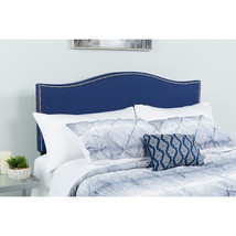 Full Headboard-Navy Fabric HG-HB1707-F-N-GG - £87.46 GBP