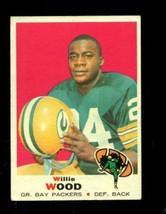1969 Topps #168 Willie Wood Vgex Packers Hof *X65491 - £12.72 GBP