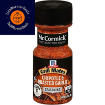 McCormick, Grill Mates Chipotle &amp; Roasted Garlic 2.5 Ounce (Pack of 1)  - £10.08 GBP