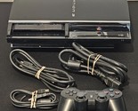 PlayStation 3 PS3 Fat 60GB Backwards Compatible Console CBEH1000 - £190.20 GBP