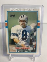 1989 Topps Traded #70T Troy Aikman RC - £3.95 GBP