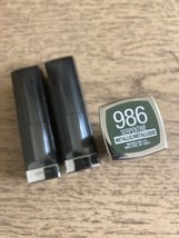 3 x Maybelline Color Sensational #986 Serpentine Metallic Lipstick NEW L... - $21.55