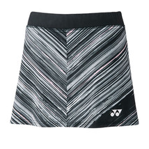Yonex Women&#39;s Tennis Skirt Clothing Black Racket Racquet 2022 US OPEN 26081EX - £37.43 GBP