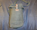 VINTAGE DUTCH ARMY MILITARY MODEL K K52 MASK BAG POUCH W/ STRAP - $596.51 MXN