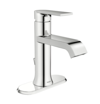 Moen WS84760 Genta One-Handle Bathroom Faucet - Chrome - £55.77 GBP