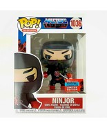 Funko POP Retro #1036 Ninjor He-Man 2020 NYCC Fall Convention Exclusive ... - $440.31 MXN
