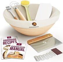Ultimate 9-Inch Banneton Bread Proofing Basket Set for Artisan Sourdough - $46.48