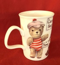 1997 Roy Kirkham “My Favorite Teddies&quot; Coffee Tea 5” Mug Bone China England - $9.89