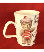 1997 Roy Kirkham “My Favorite Teddies&quot; Coffee Tea 5” Mug Bone China England - $9.89