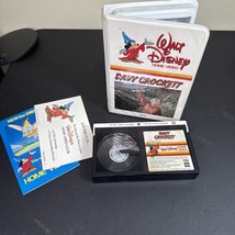 Davy Crockett Betamax Tape Disney Home Video 1980s Fess Parker 88 Min - $748.61 MXN