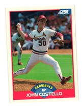 1989 Score #534 John Costello St. Louis Cardinals - $4.00