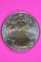 Colorized 2000 American Silver Eagle 1 Ounce .999 Fine Exact Coin Shown 150 - $63.76