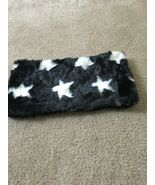 Women&#39;s Star Print Soft Fleece Infinity Scarf White Black - $575.08 MXN