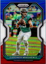 2020 Panini Prizm - Gardner Minshew II #92 Red White &amp; Blue Prizm Refractor - $1.58