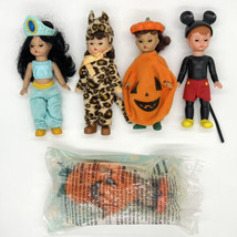 MADAME ALEXANDER 5” Dolls McDonalds - Lot 5 Assorted Halloween Costumes +Jasmine - £11.11 GBP