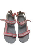 Teva Hurricane Sport Strap Sandal Boys Size 5 Gray Red  FM1228B - $12.22