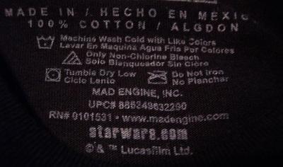 VINTAGE STYLE STAR WARS TIE FIGHTER Vs X-WING T-Shirt MENS MEDIUM NEW W/ TAG Item image 3