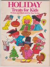 Vintage 1985 Holiday Treats for Kids Cookbook Weekly Reader Booklet Dan ... - £3.13 GBP
