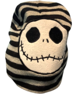 Jack Skellington Nightmare Before Christmas GrayBlack Striped Beanie Hat - $13.54