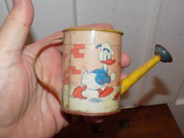 Vintage 1938 Walt Disney Tin Watering Can Donald Duck - €55,62 EUR