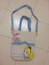 Disney Alice in Wonderland Cloth HandBag or Shoulder Bag. Pretty and RAR... - £15.97 GBP