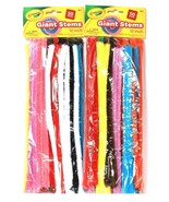 2 Packs Crayola 12 Inch Multicolor Giant Stems 50 Pieces Age 4 Years &amp; Up - $30.32 CAD